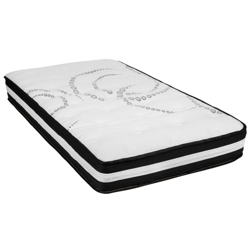 10" Hybrid Pocket Spring Memory Foam Mattress, Twin Y9201