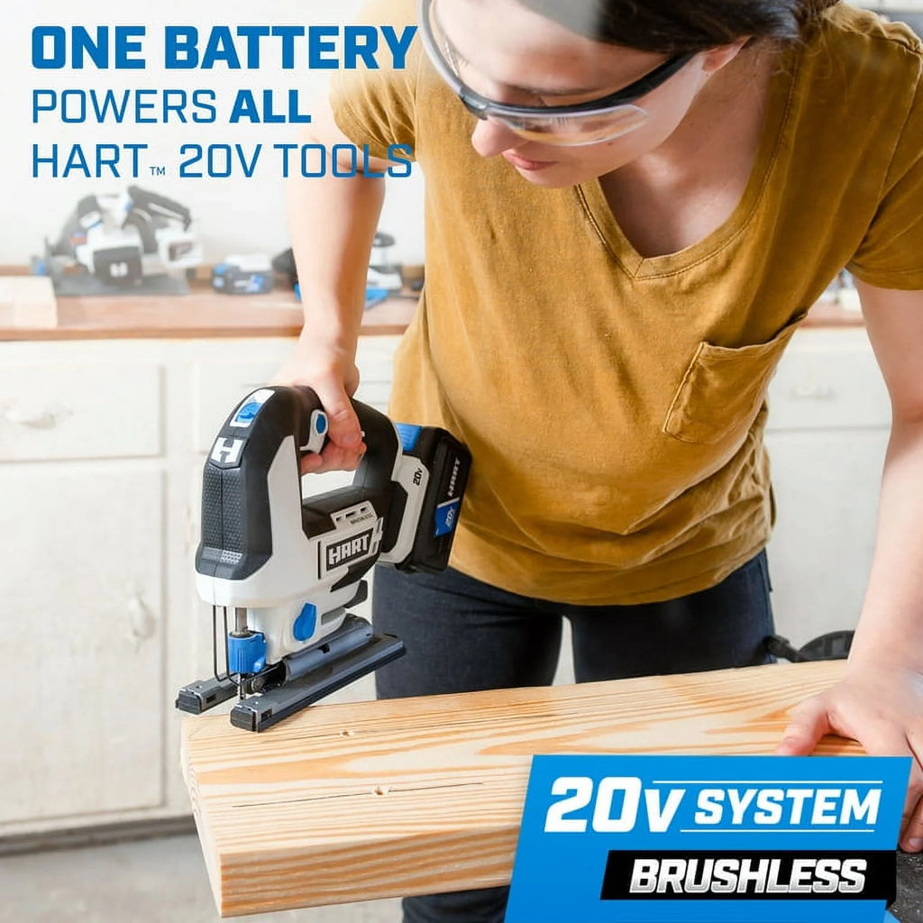 HART Brushless Orbital Jig Saw K8379