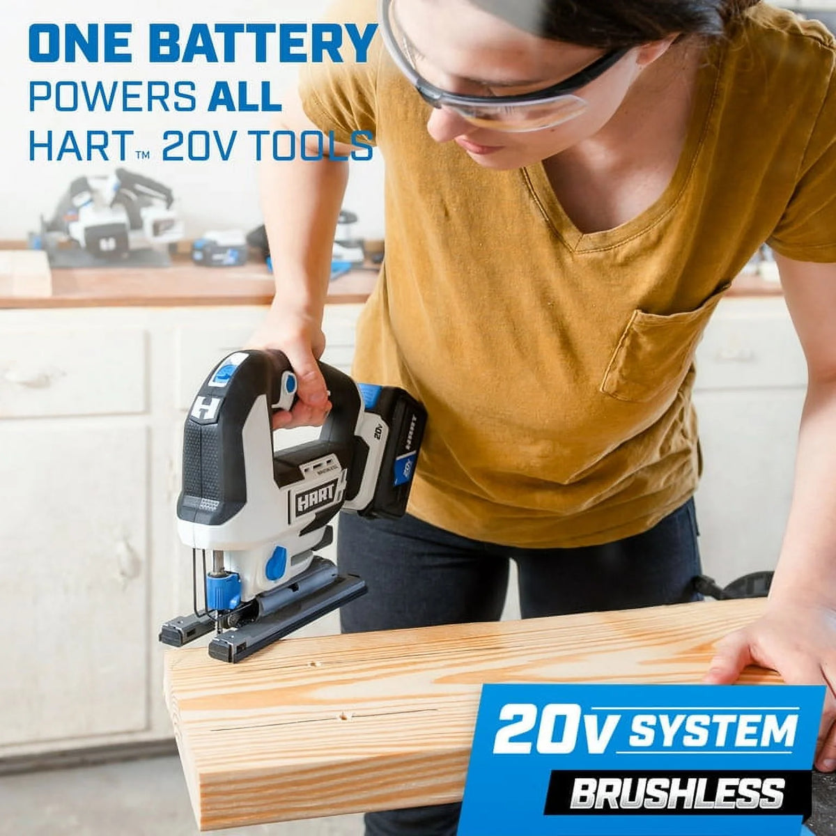HART Brushless Orbital Jig Saw K8379