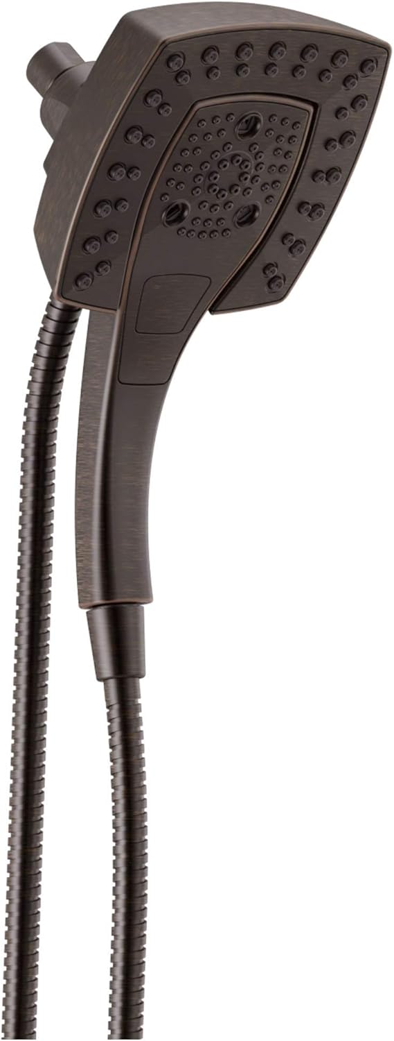Champagne Bronze Dual Hand Held Shower Head with Hose P985