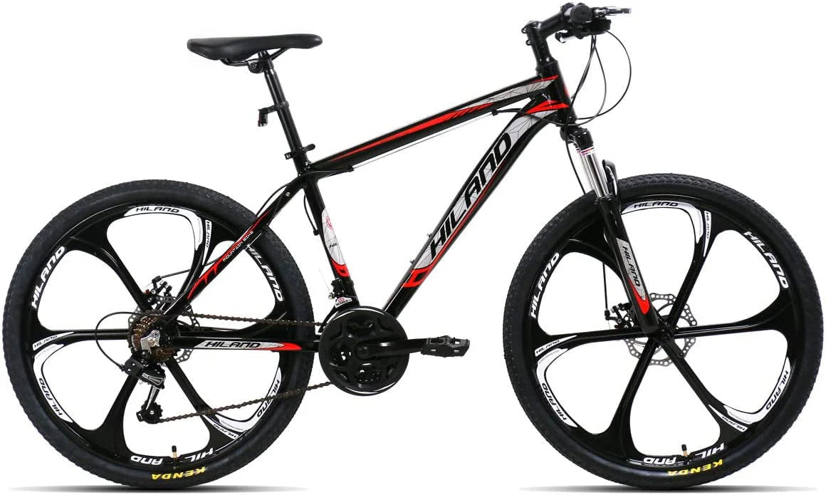 Black 21 Speed Aluminum Mountain Bike Q3409