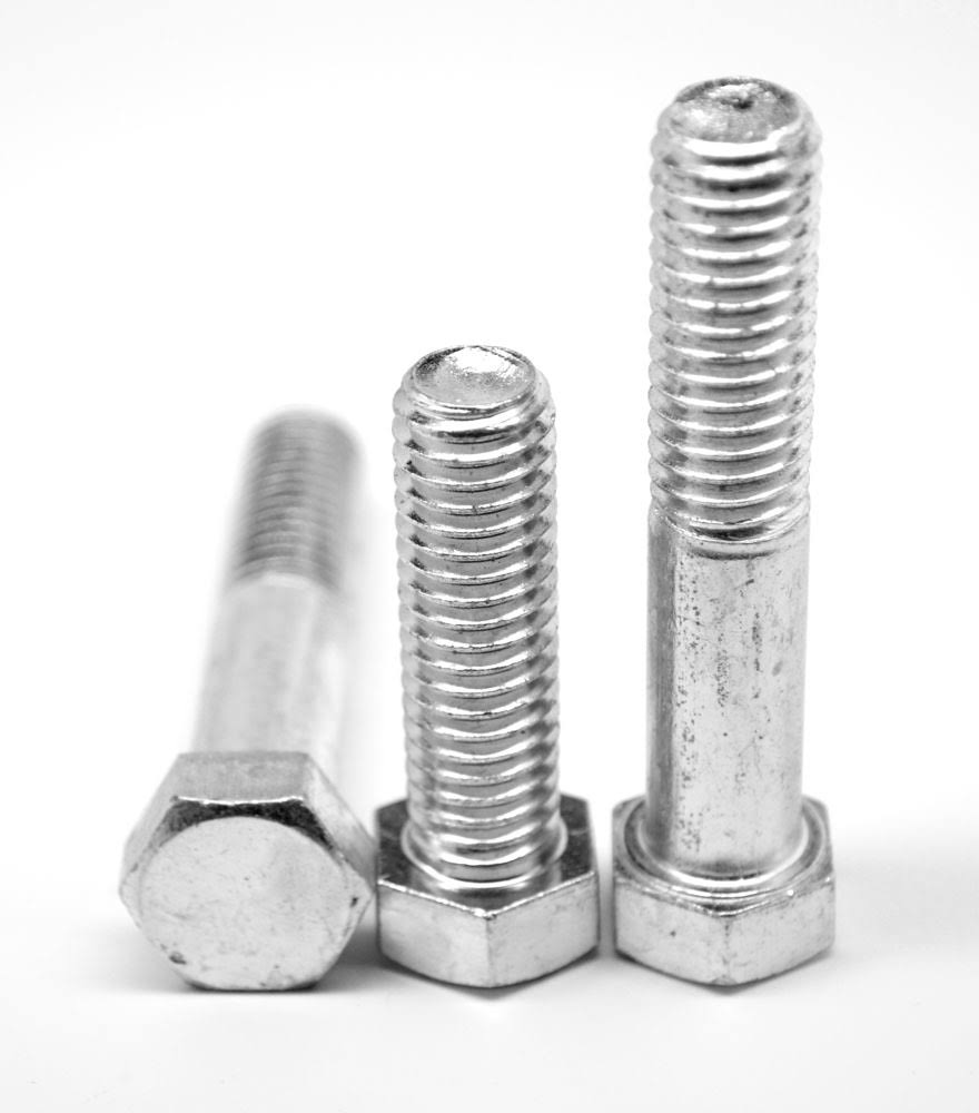 M20 x 2.5 x 110 mm PT Coarse Threaded Hex Cap Screw Alloy Steel Zinc Plated 10 P Q2962