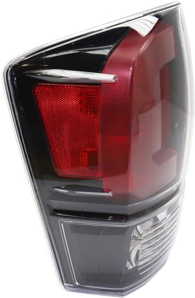 Toyota Tacoma Tail Light Pair Black T1871