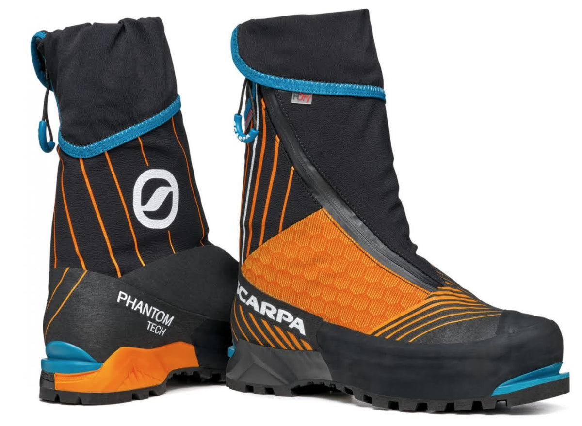 Black Bright Orange Scarpa Phantom Tech 46.5 R60470