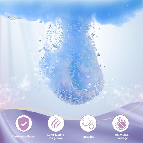 50 PCS Bath Bombs with 10 Scents T649