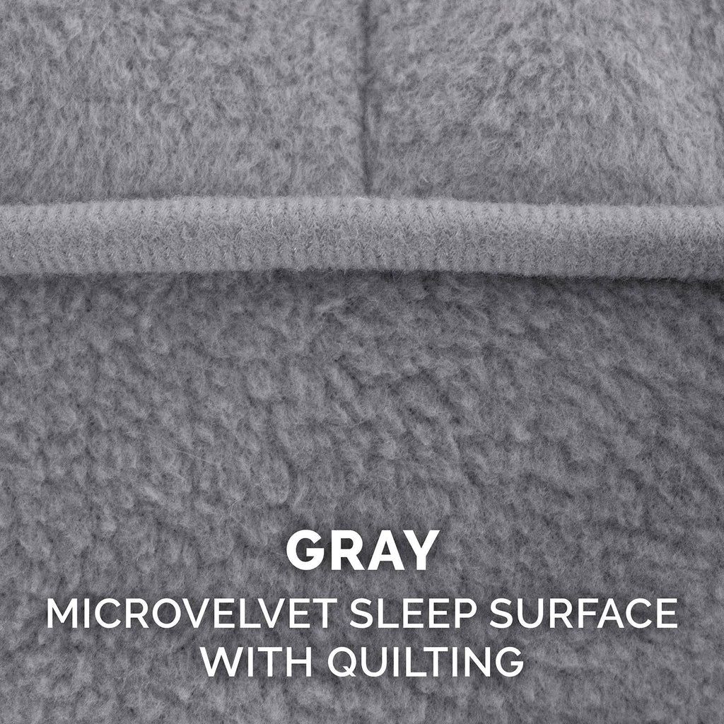 Giant Gray Memory Foam Pet Bed for Dogs u0026 Cats M473