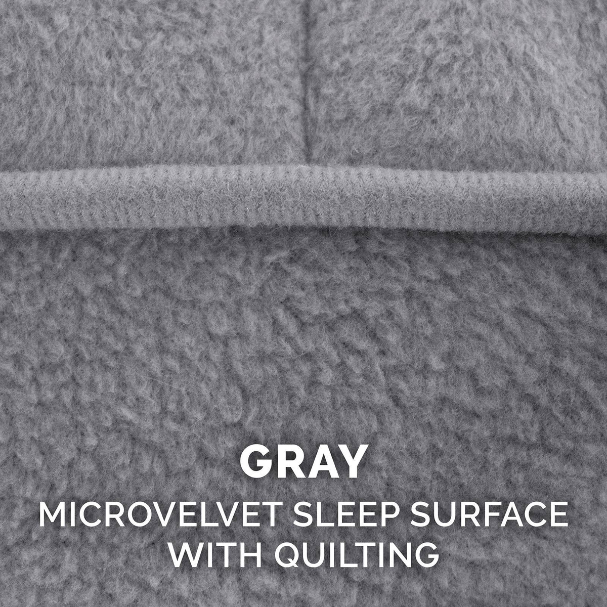 Giant Gray Memory Foam Pet Bed for Dogs u0026 Cats M473