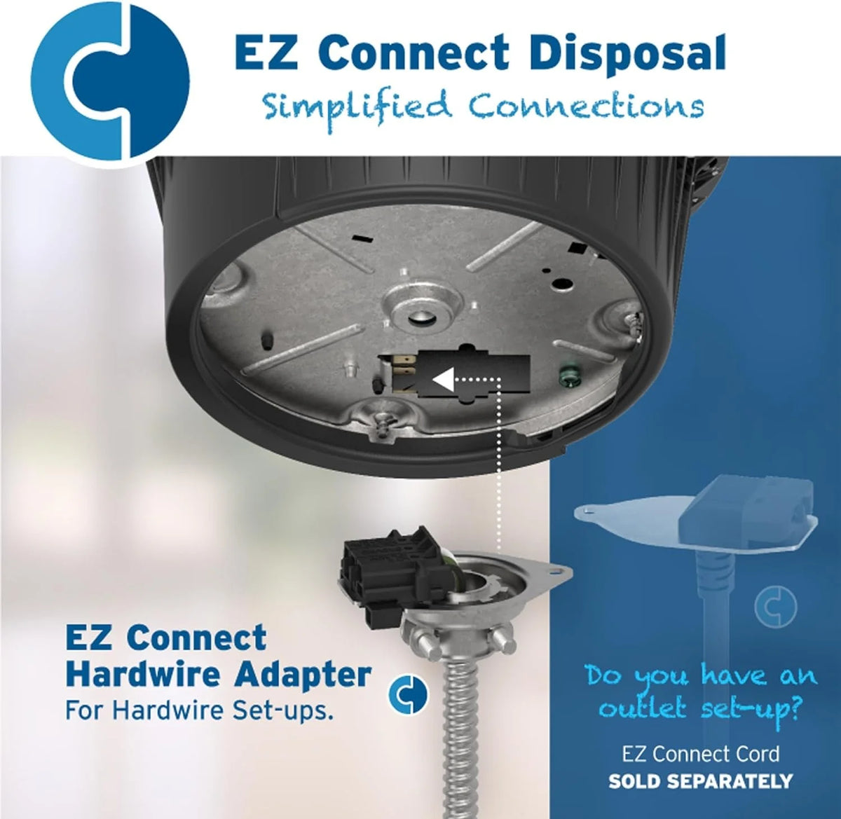 1 HP Continuous Feed Garbage Disposal D425