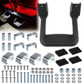 Black Powder Coated Truck Side Step Set - 2 Pieces (1 Pair) with Mounting Brackets N40019