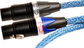 Blue XLR Cable Stereo Pair 2 Cables A394129