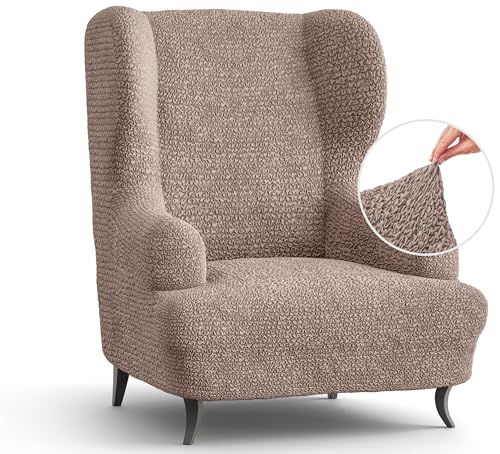 Blue Wingback Chair Slipcover U823096