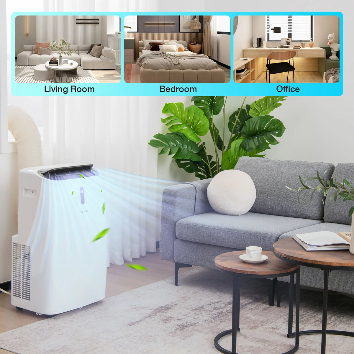 8800 BTU Portable Air Conditioner W653531
