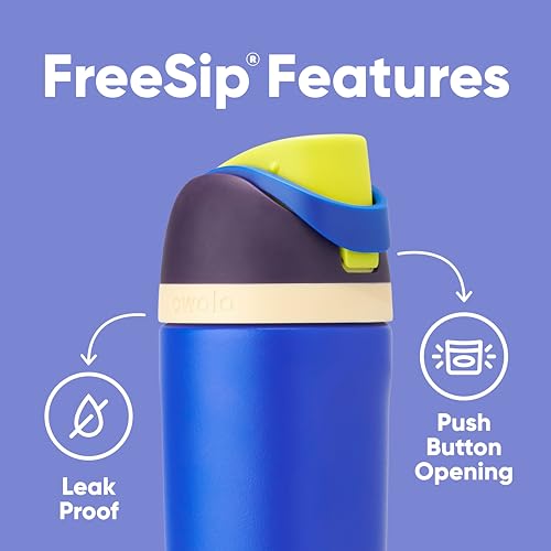 Insulated Stainless Steel Water Bottle with Straw A2398