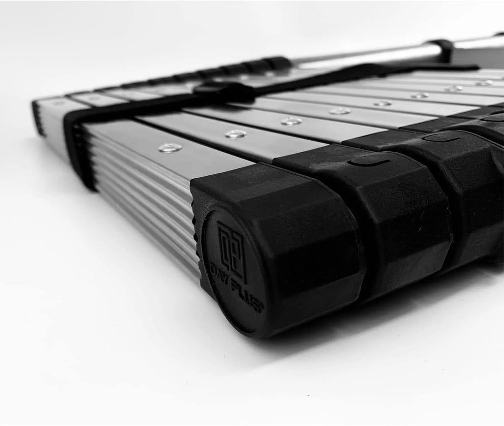 8.5ft Stainless Steel Telescopic Non-Slip Ladder V25876