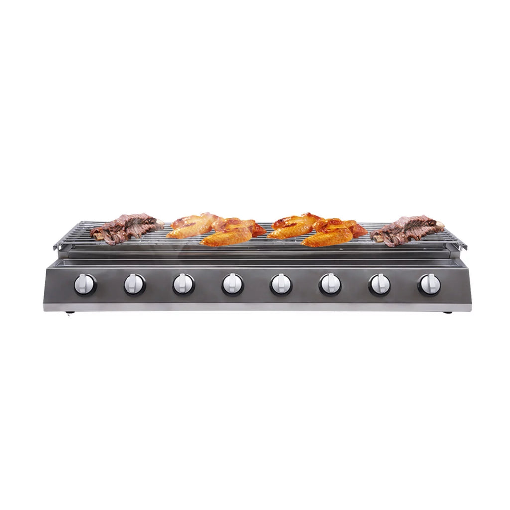 8 Burner Smokeless BBQ Grill J262793