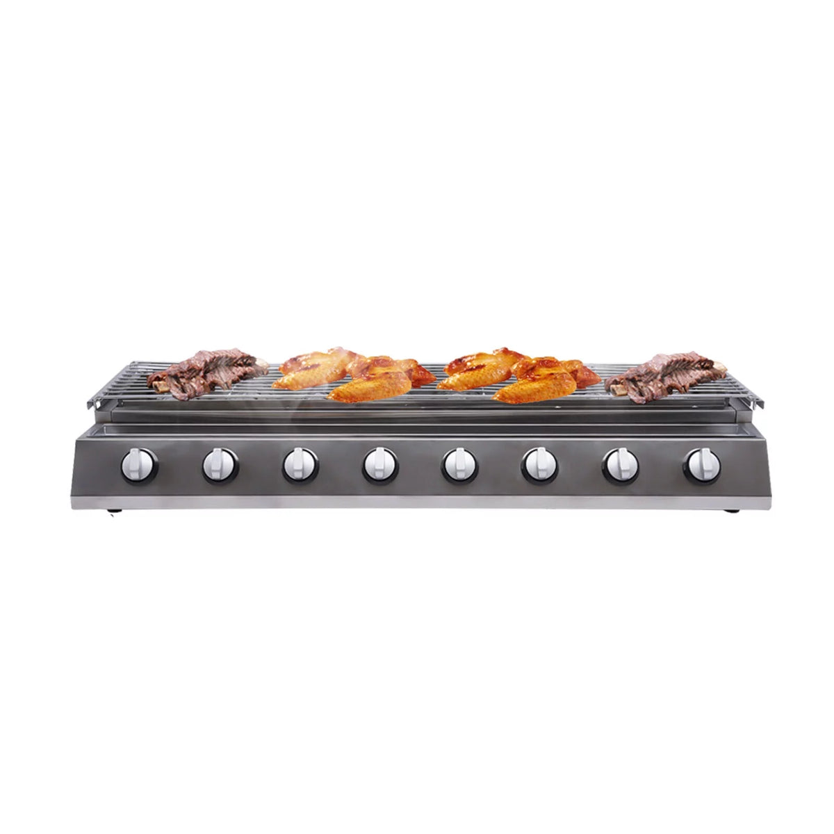 8 Burner Smokeless BBQ Grill J262793
