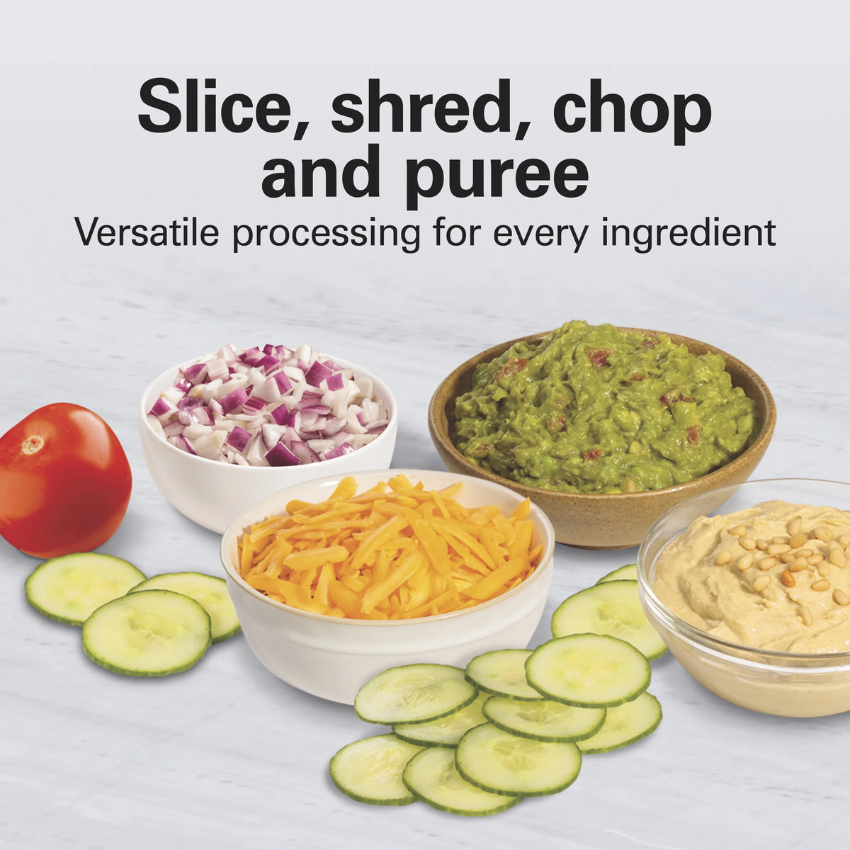 10 Cup Black and Stainless Food Processor V1008