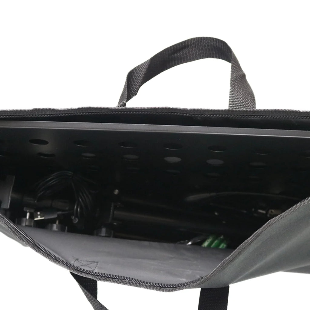 Metal Music Stand with Carry Bag, Sheet Clip and Clip On Light N59163