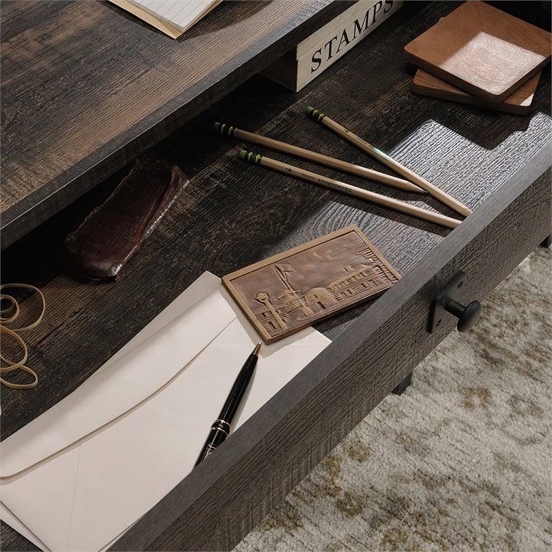 Carbon Oak and Black Writing Desk U931925