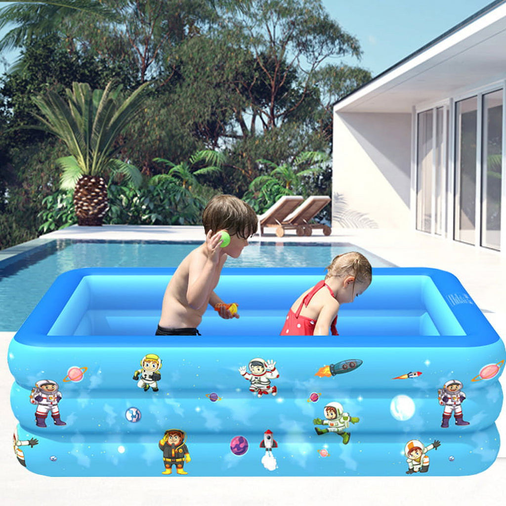 Large Children Cartoon Raft Swimming Pool Y242393