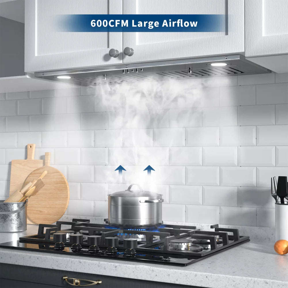 30 inch Built-in Stainless Steel Range Hood with Light Z50742