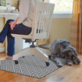Gray Desk Chair Mat N889220