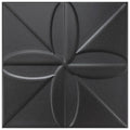 Black 7-3/4 in. x 7-3/4 in. Ceramic Wall Tile G76036