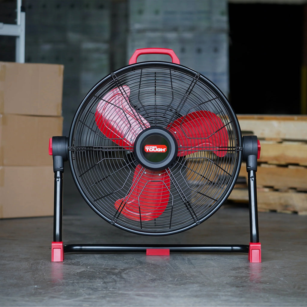 20 inch Brushless DC Motor Drum Fan Black Q9050