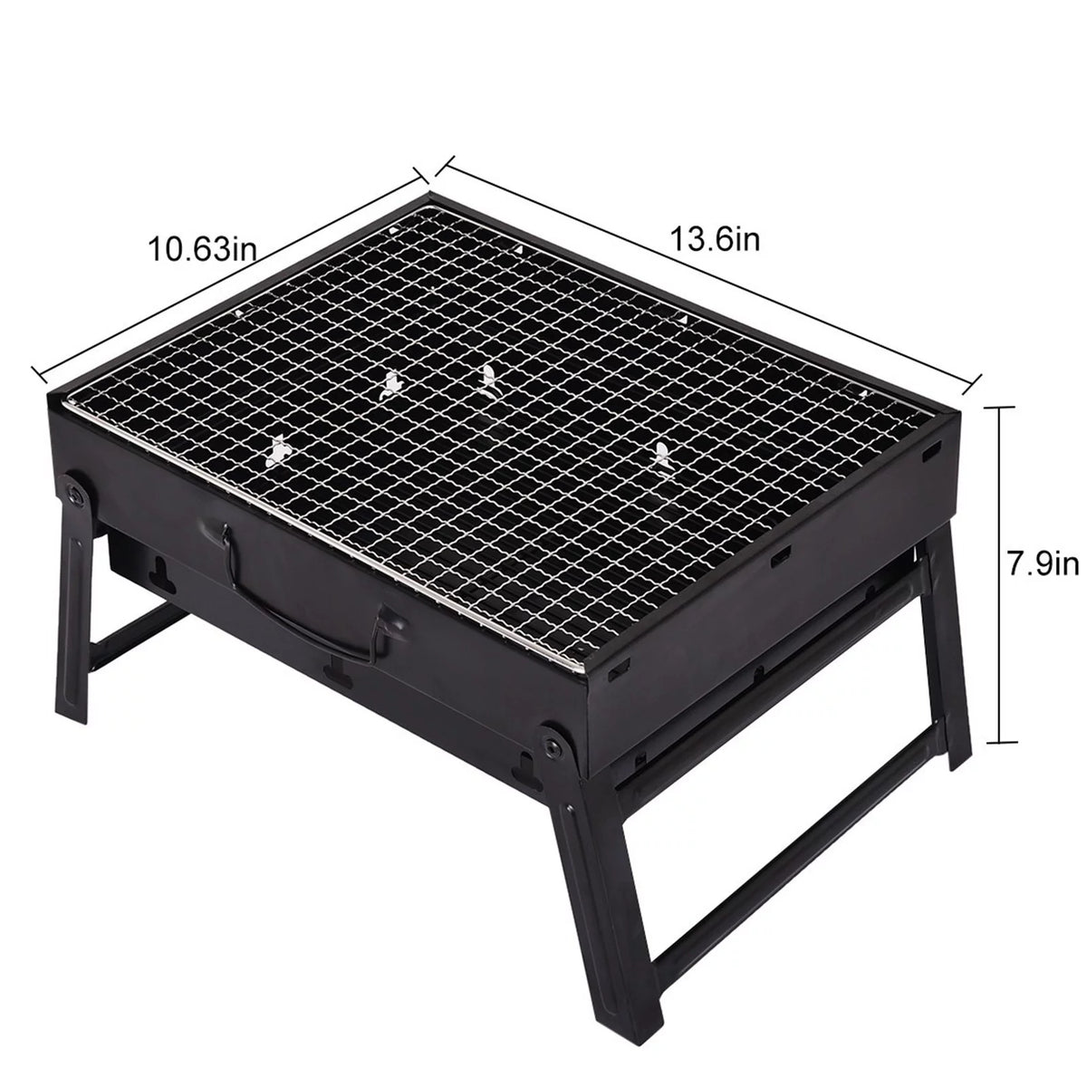 Folding Portable Charcoal BBQ Grill W2512