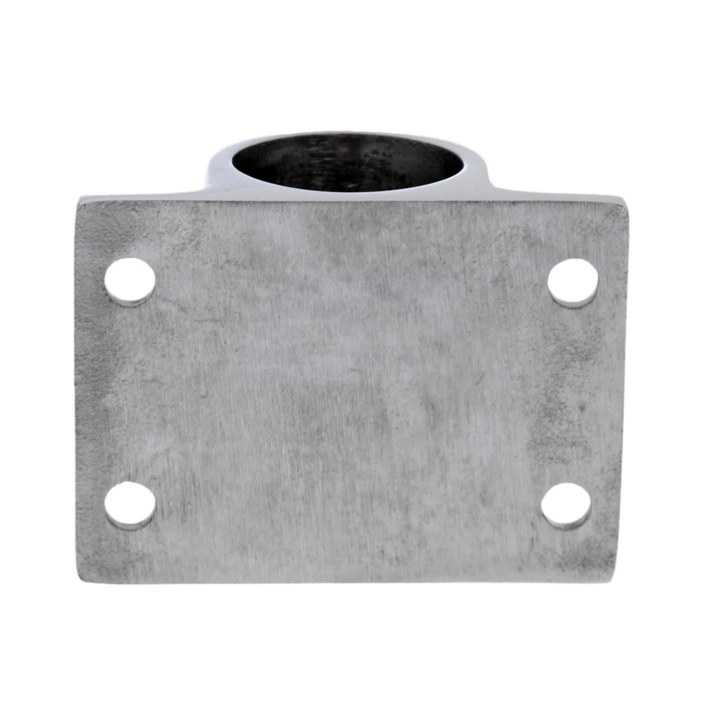 4 Pieces 316 Stainless Steel Boat Hand Rail Fitting 1'' Rectangular Base P33434