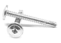 1/4-14 x 1 1/2 Self Drilling Screw Square Drive Low Carbon Steel Zinc Plated Pk 1000 V363