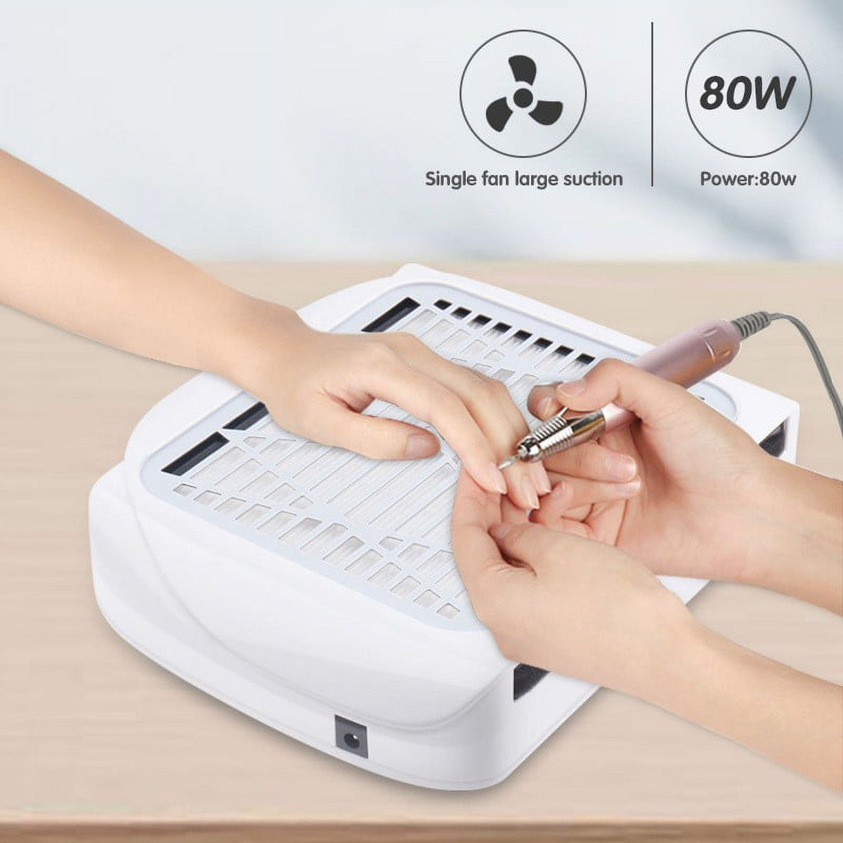 Nail Dust Collector Machine with 1 Reusable Filters N1318