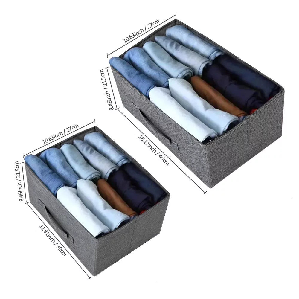 5 Drawer Fabric Storage Dresser with Wood Top P46176