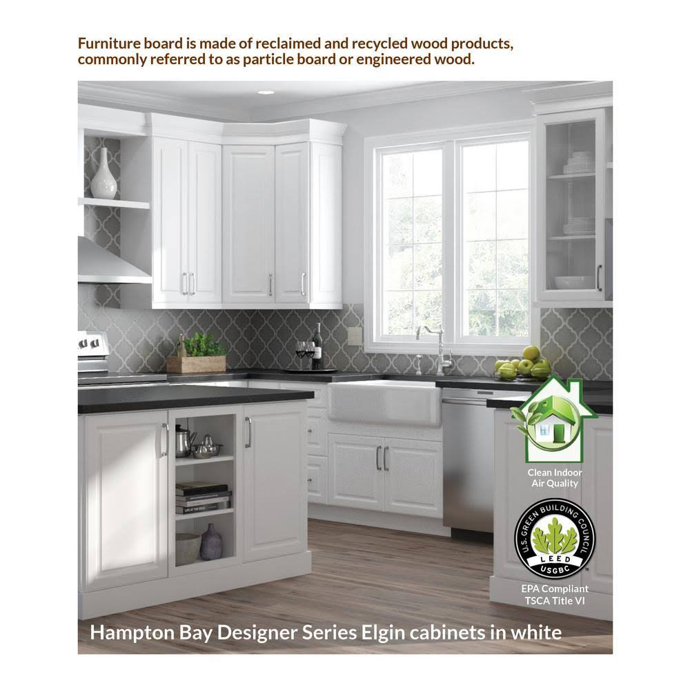 30x30x12 in. Wall Kitchen Cabinet in Espresso, Brown L445322