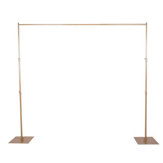 10ft x 10ft Heavy Duty Pipe and Drape Kit with Metal Steel Base V95073