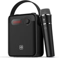 Portable PA Speaker, Wireless Karaoke Machine, Bluetooth Microphone Speaker with FM Radio, Remote Control, TF Card/USB B288807