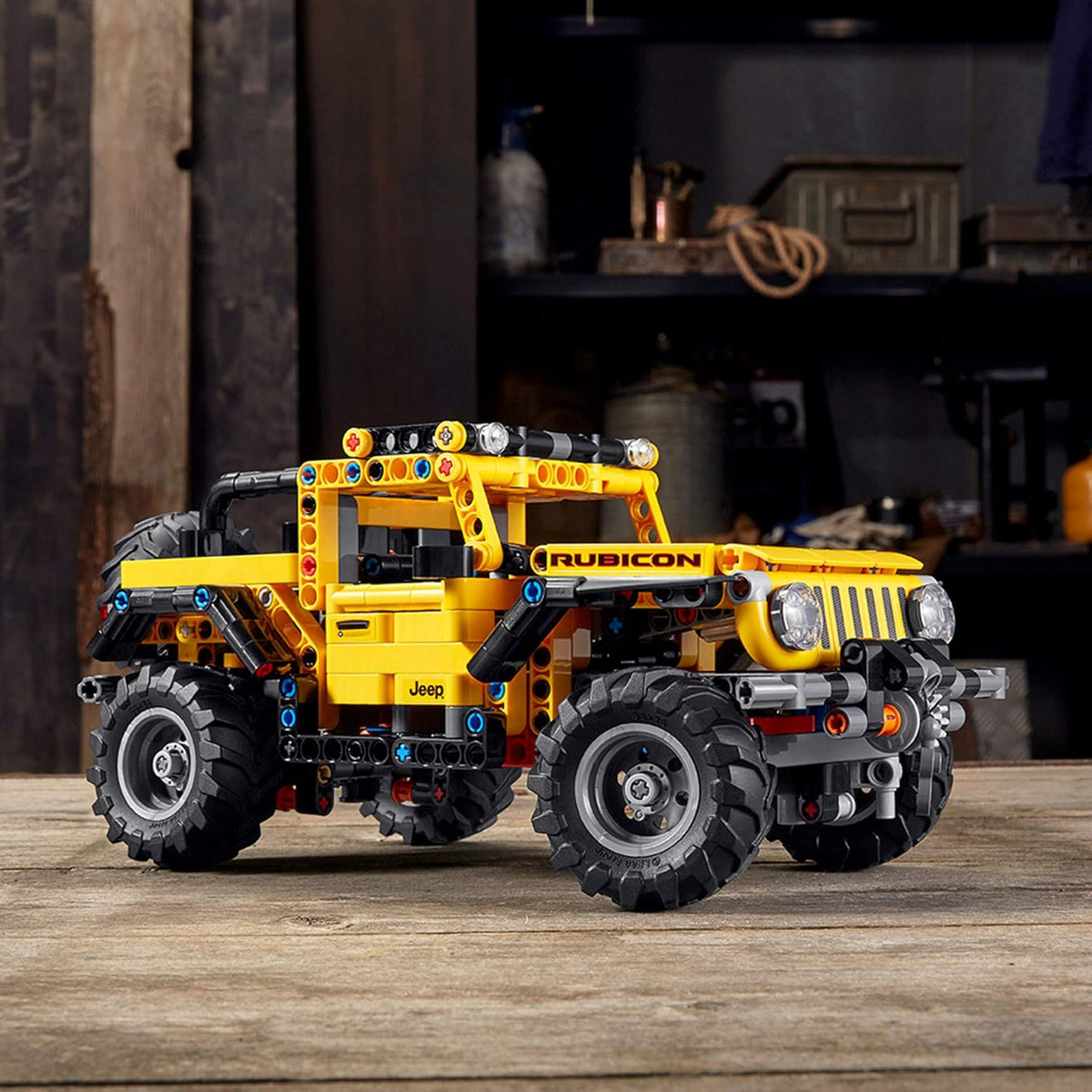 LEGO Technic Jeep Wrangler 4x4 Toy Car 42122 Model Building Kit G90561