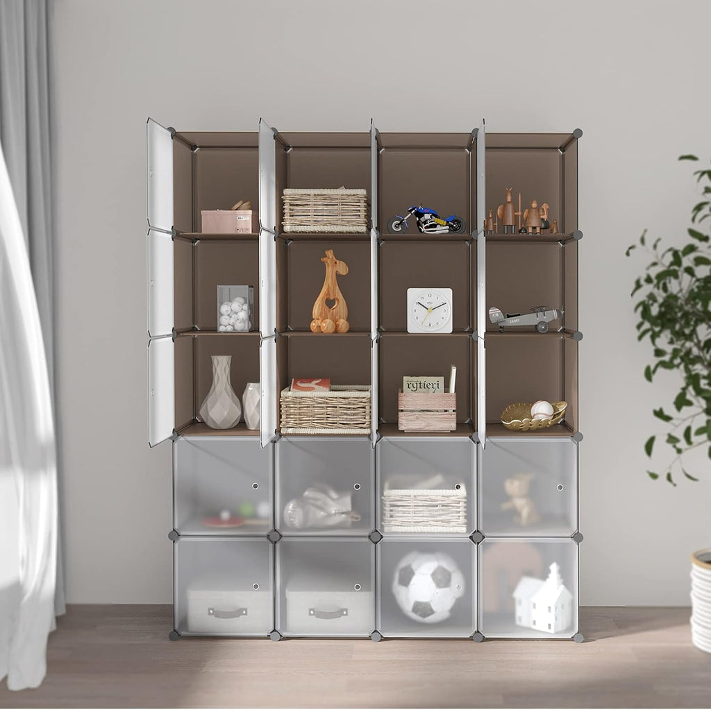 20 Cube Plastic Storage Organizer H6477