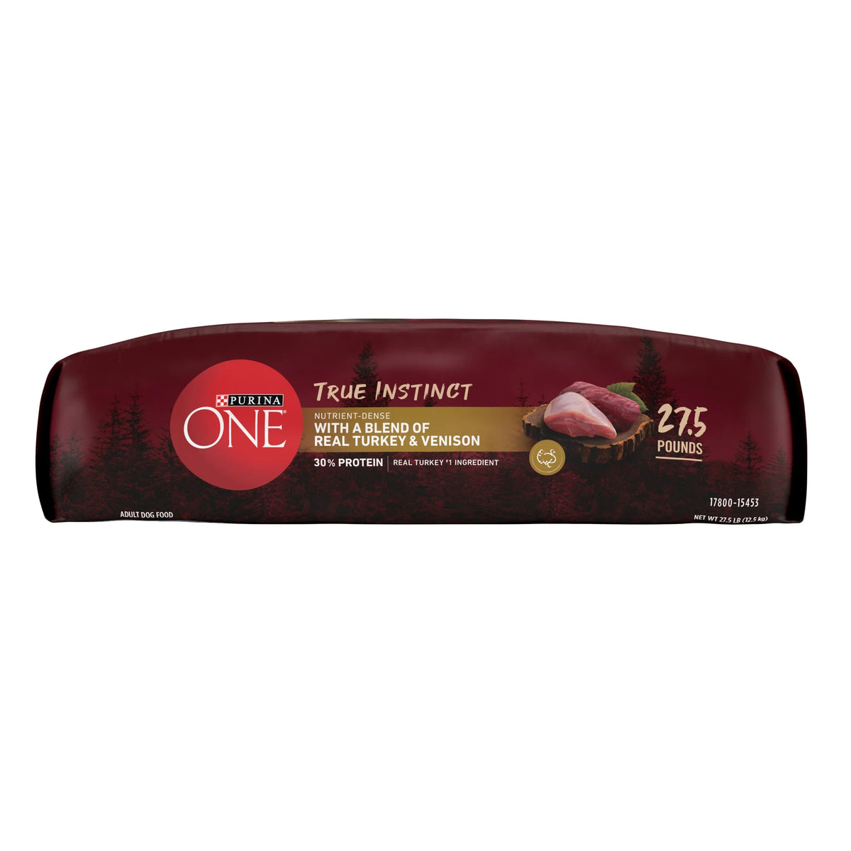 Natural Dry Dog Food with Real Turkey & Venison - 27.5lbs Z834