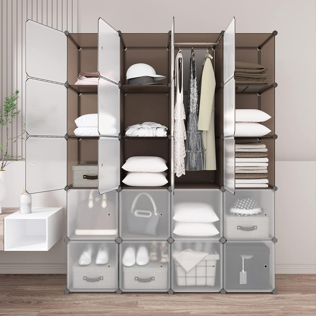 20 Cube Plastic Storage Organizer H6477