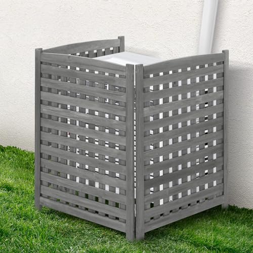 Brown 32"W x 38"H Wooden Fence Panels N791