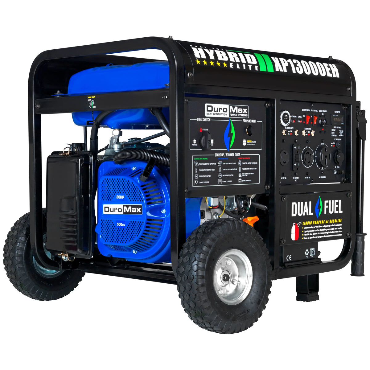 13,000-Watt Portable Gas Propane Generator W141664
