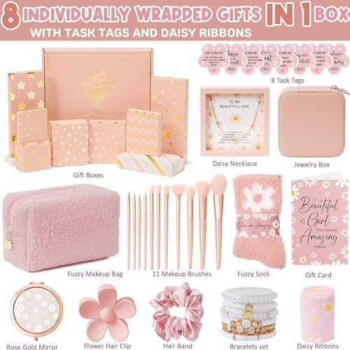 8 Pcs Makeup Brushes & Bag Gift Basket Y805