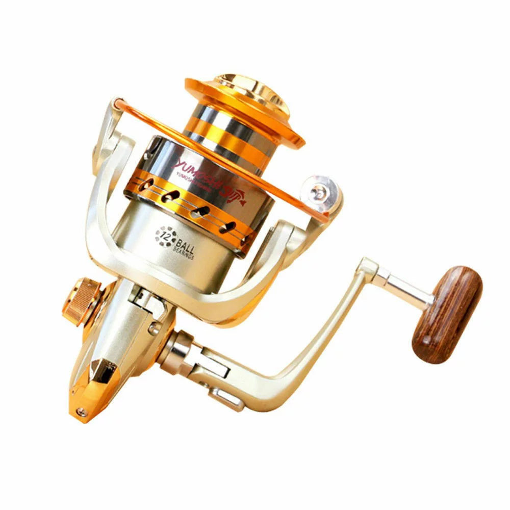 Spinning Fishing Reel 12BB Metal Spool Q67888