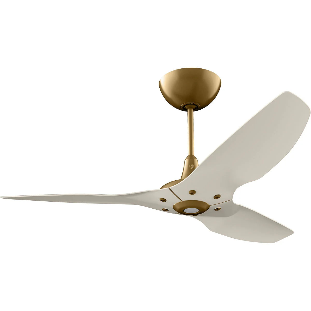 52 Ceiling Fan with Cream Blades and Gold Finish O677