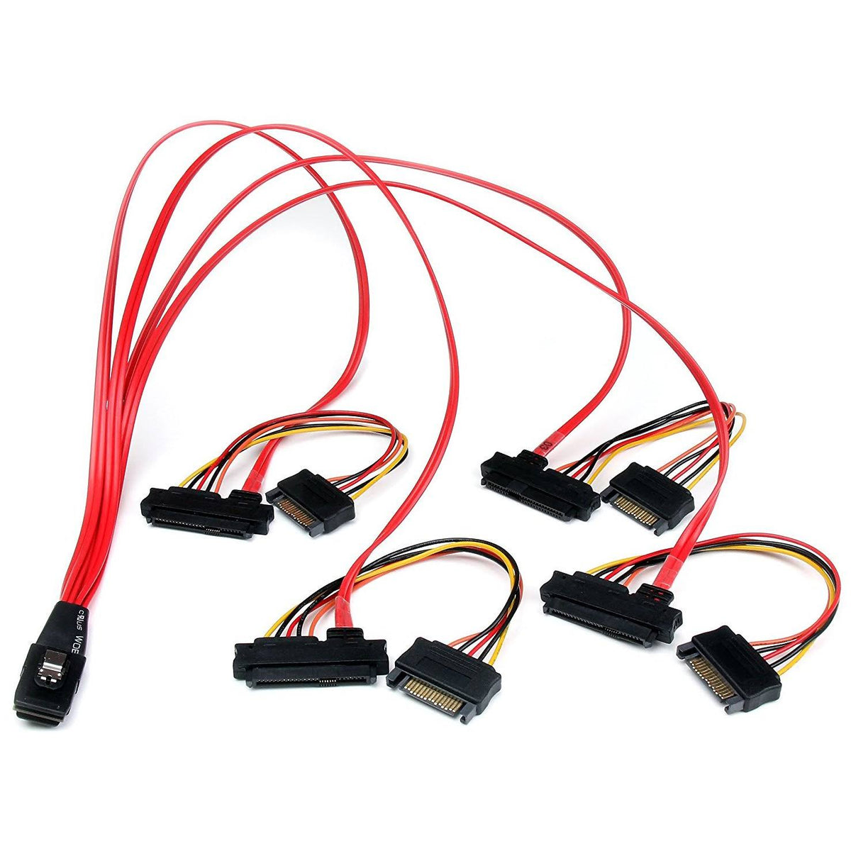 50cm Internal Mini SAS Cable Sff8087 to 4X Sff8482 I883