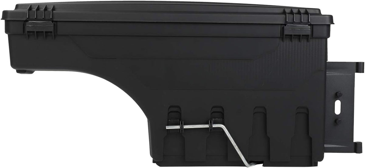 Truck Bed Wheel Well Storage Case Tool Box Black Lockable Storage Box Unit One Pair C248584