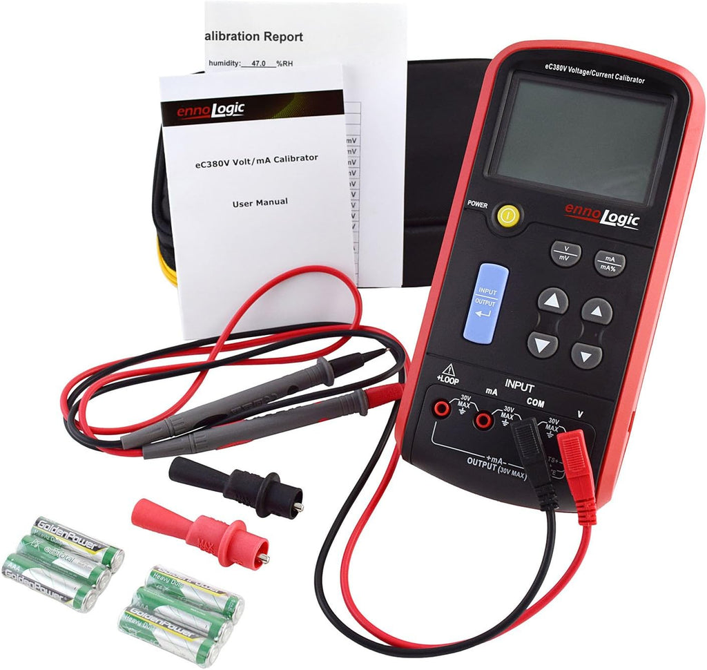 Volt mA Loop Process Calibrator Signal Generator Simulator N322
