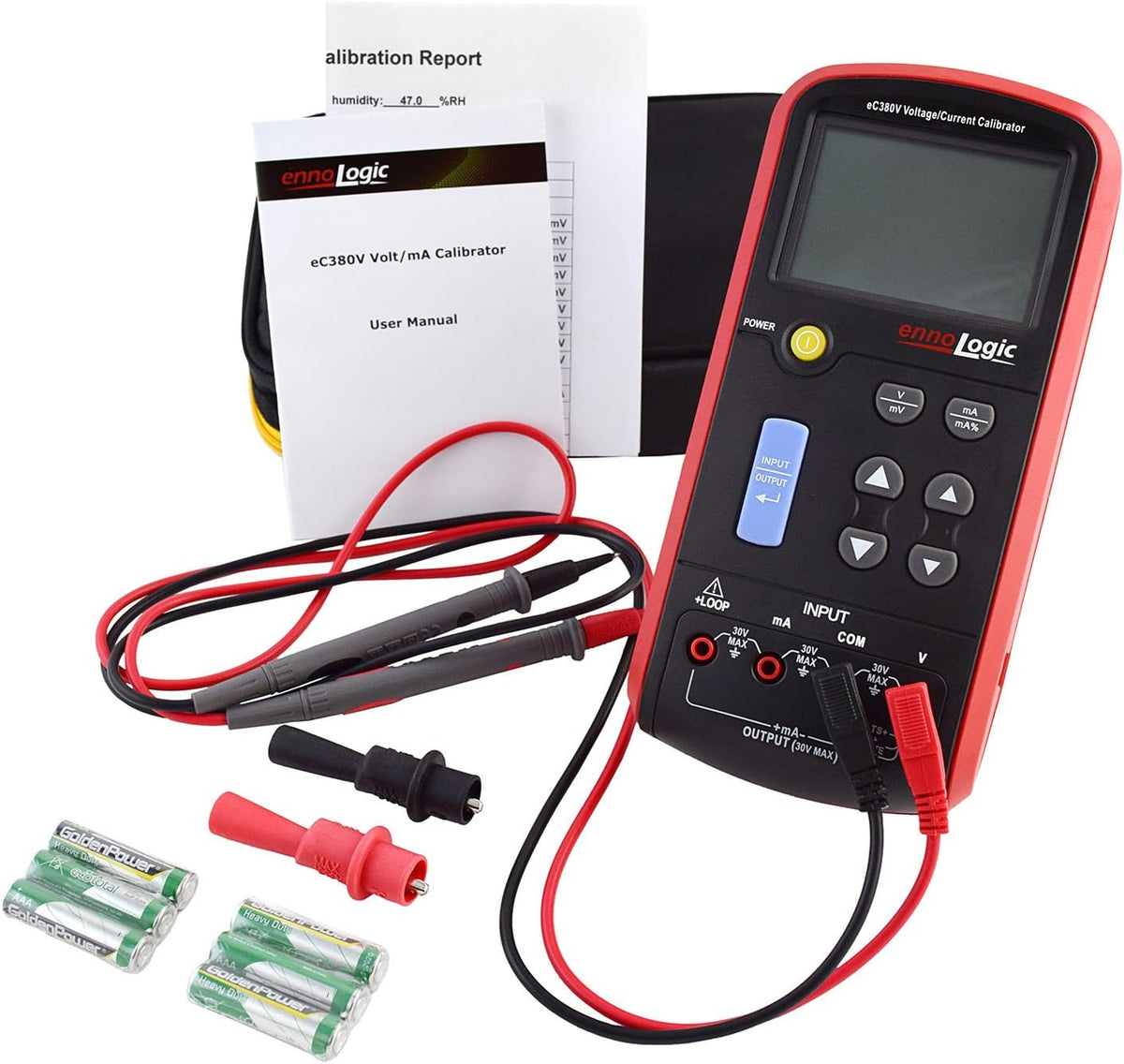 Volt mA Loop Process Calibrator Signal Generator Simulator N322