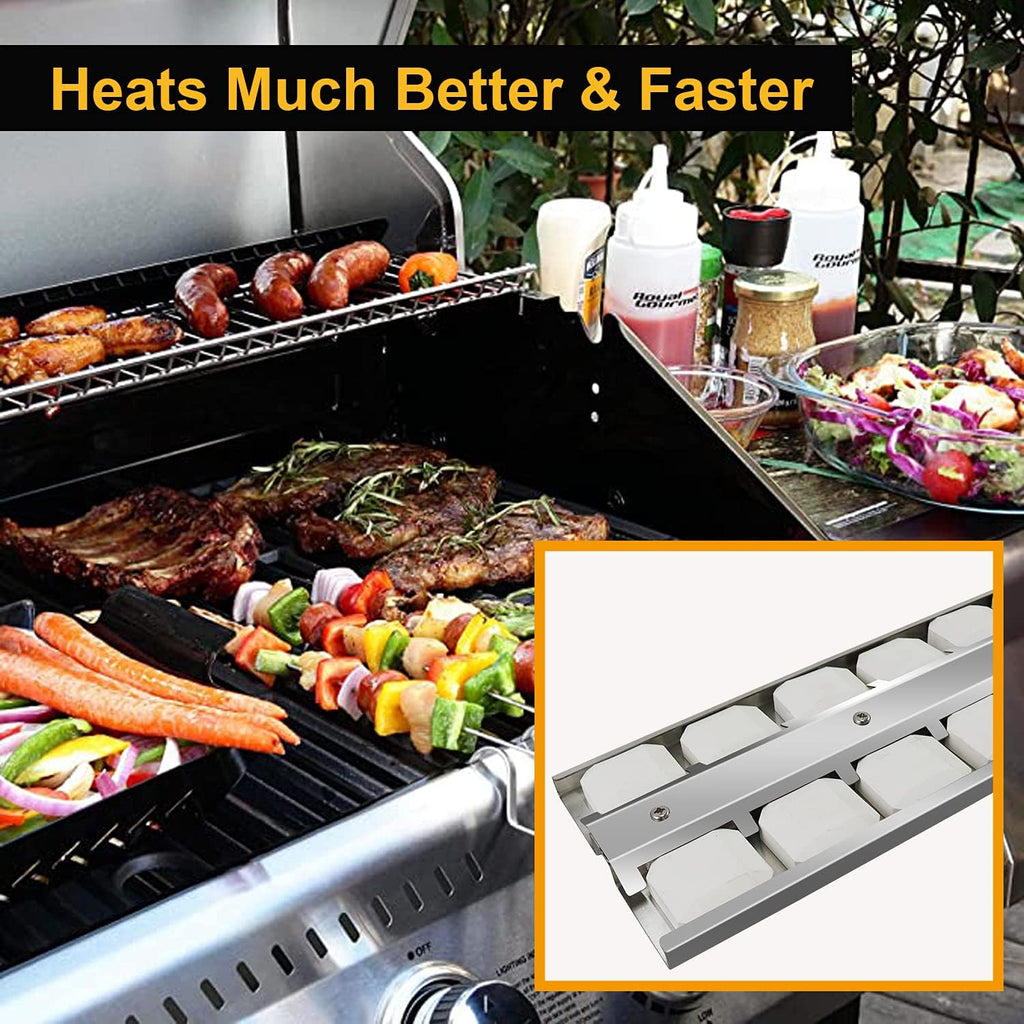 Heavy Duty Stainless Steel Grill Briquette Tray, Pack of 2 K496855